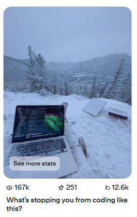 100K Impression on Pinterest