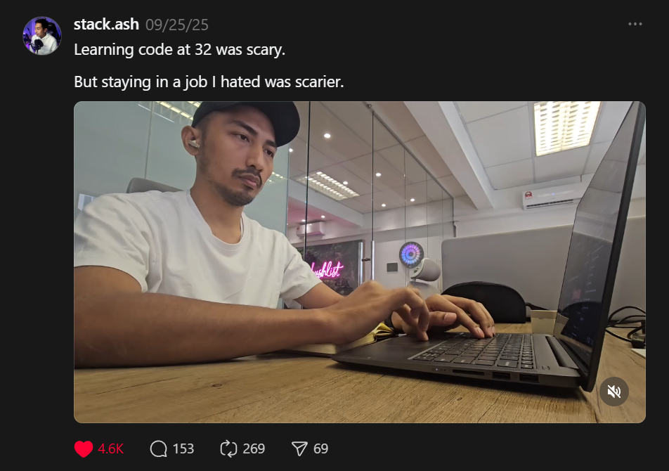 4K ++ Likes on threads!