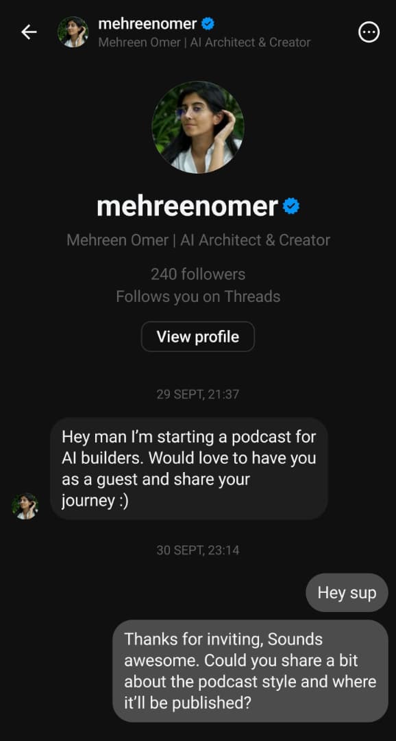 Invitation for Podcast